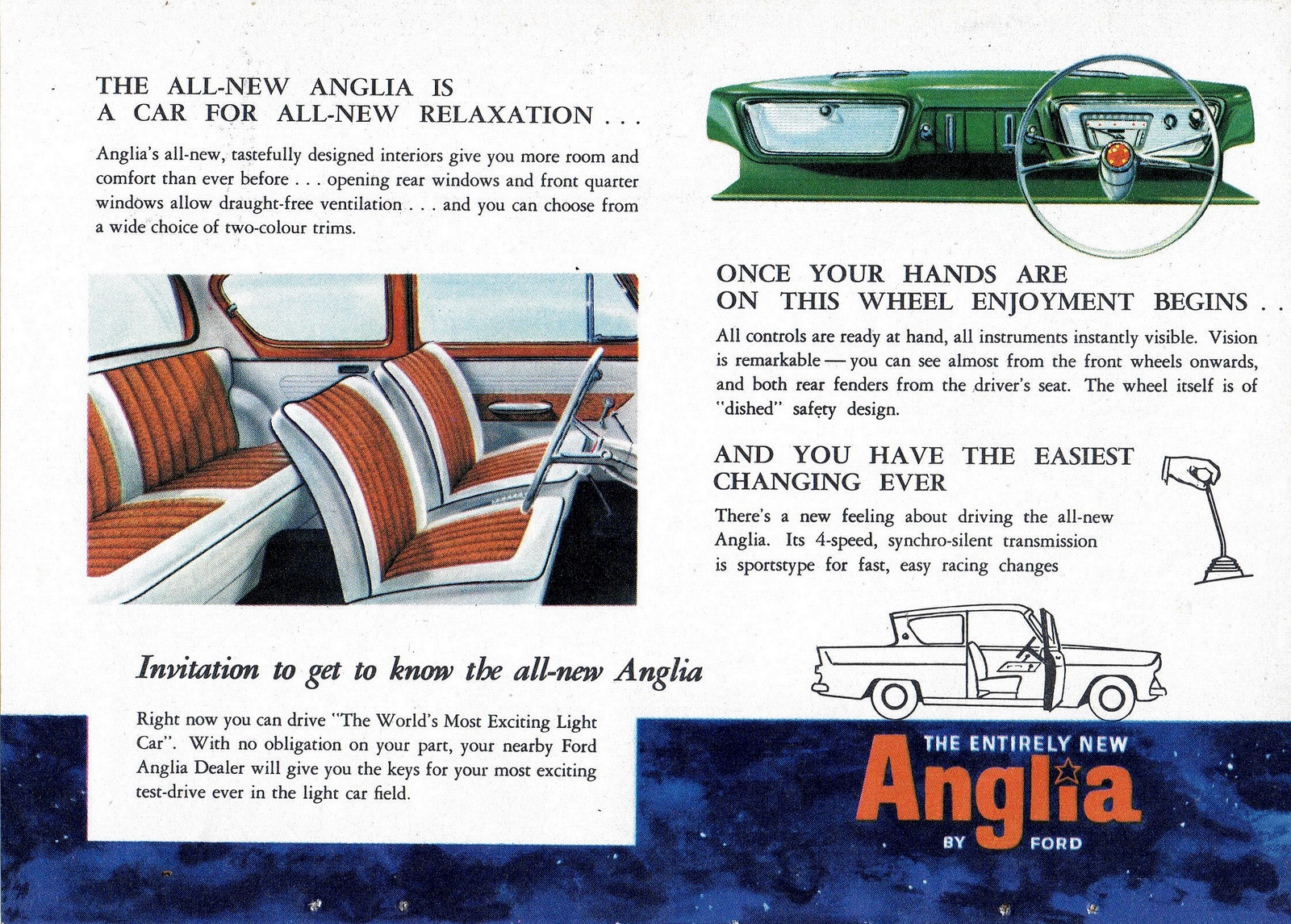 1960 Ford Anglia Brochure Page 4